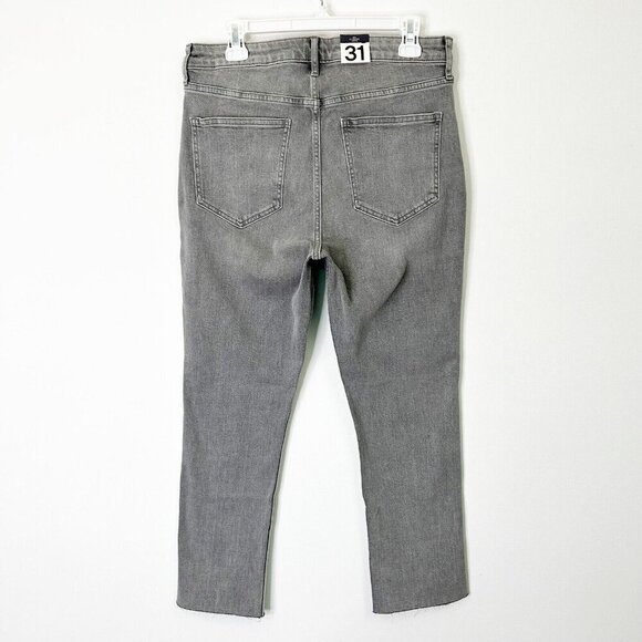 NEW Gap Vintage Slim Sky High Rise Jeans Womens Size 31 Short Gray - Picture 9 of 12